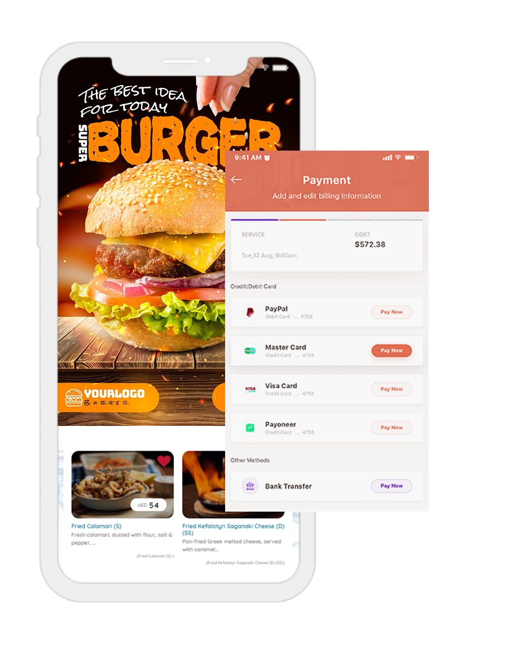 dyna-menu | Mobile App Features